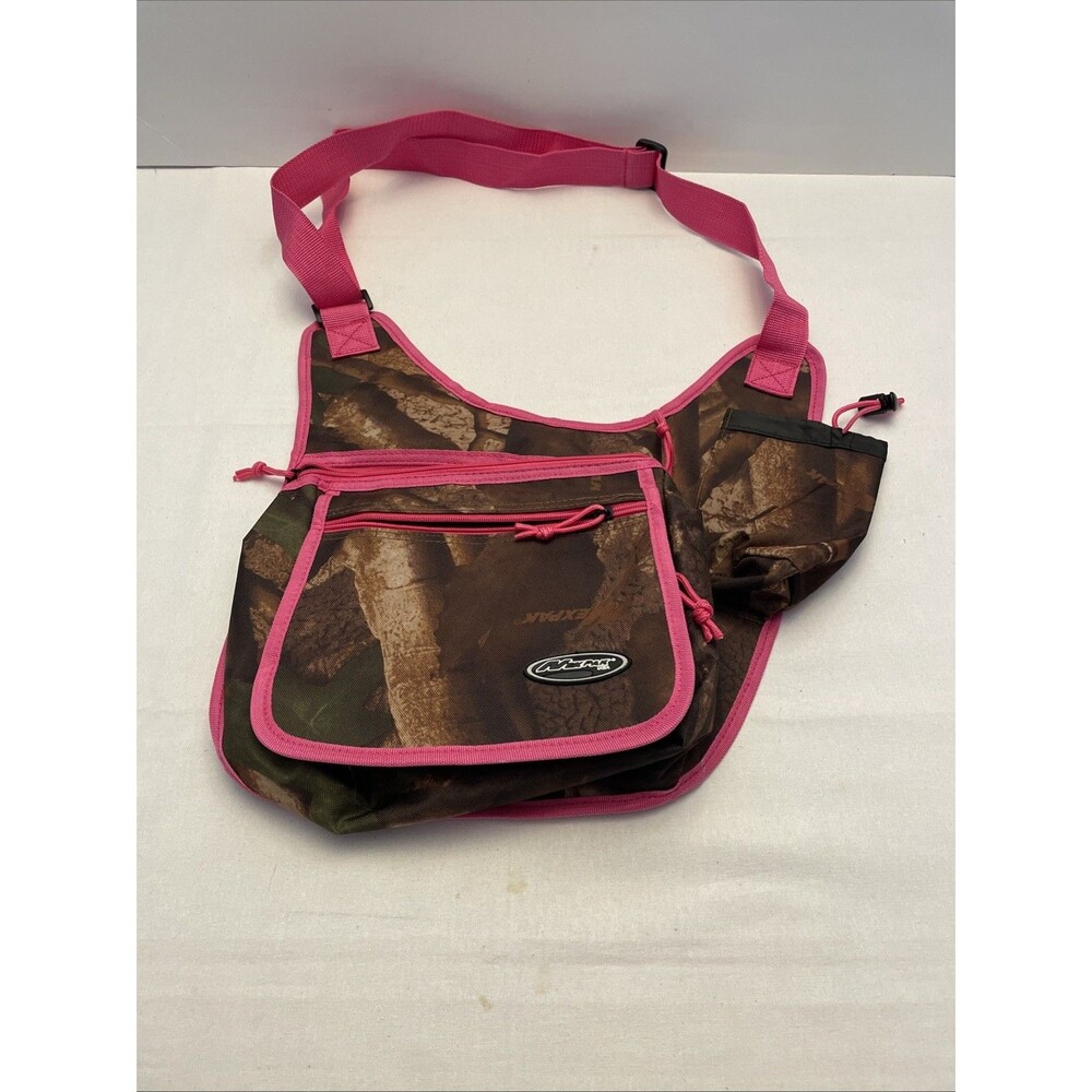 NexPak Camouflage And Hot Pink Sling Bag